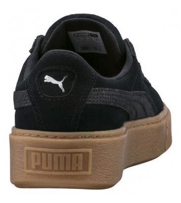 Puma  basket Suede plateforme noir