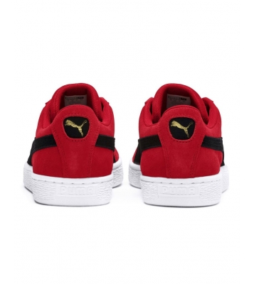 Puma  Basket Suede classic rouge et noir