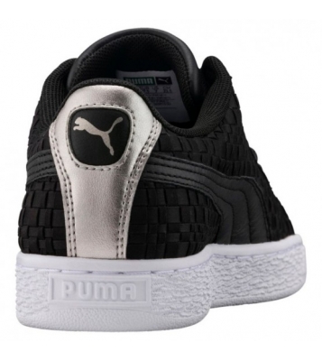 Puma  Basket Satin noir