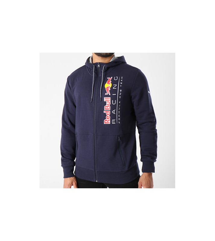 puma rbr logo hooded sweat jacket