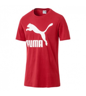 Puma  Tshirt rouge logo blanc