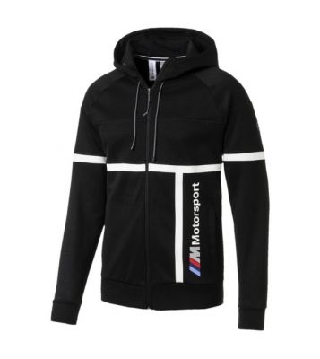 Puma  Veste de jogging à capuche BMW Motorsport noir