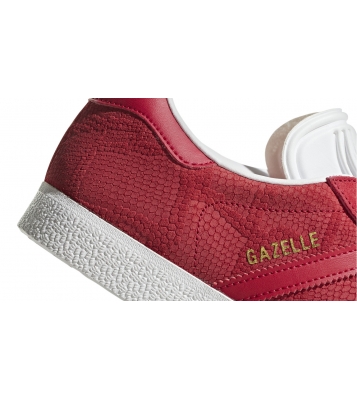 Adidas  Basket Gazelle rouge serpent