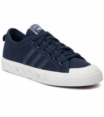 Adidas  Basket Nizza bleu marine