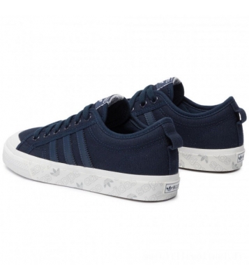 Adidas  Basket Nizza bleu marine