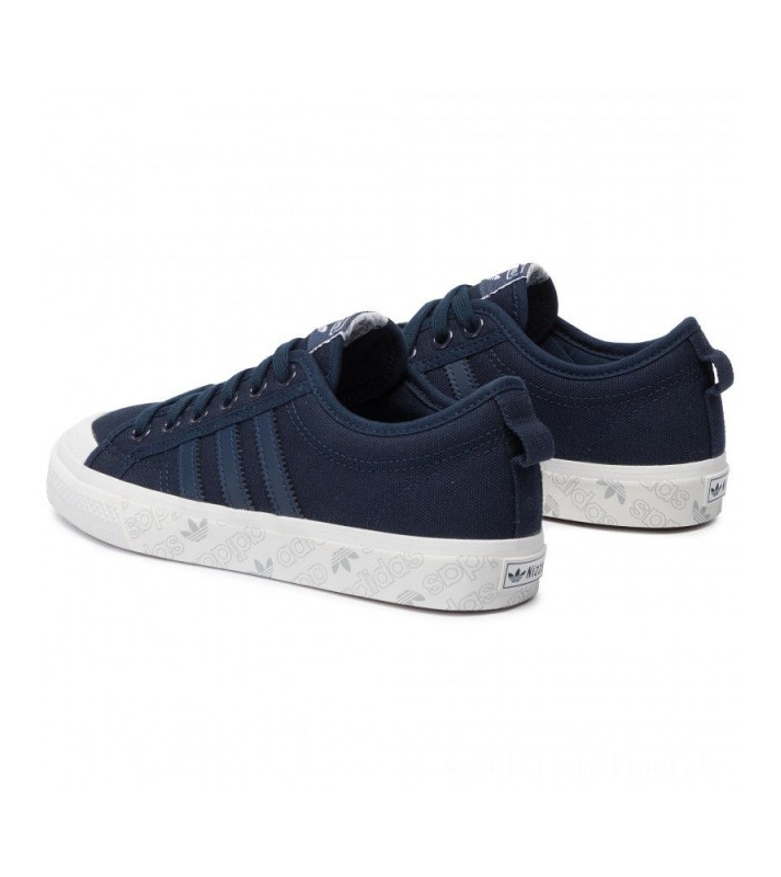 Adidas  Basket Nizza bleu marine