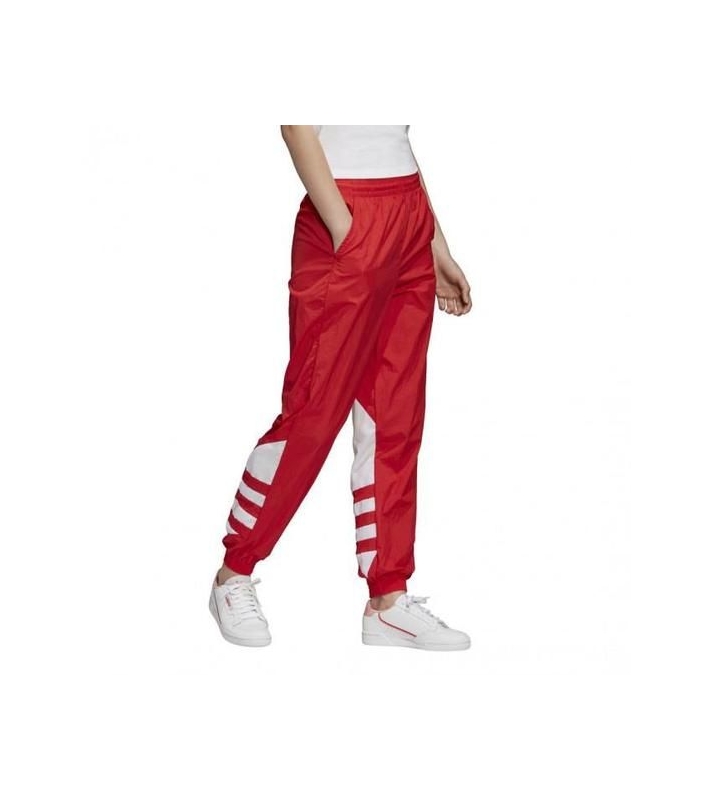 Adidas  Pantalon de jogging Originals rouge big logo blanc
