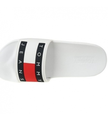 Tommy Hilfiger  Claquette Flag Pool blanche
