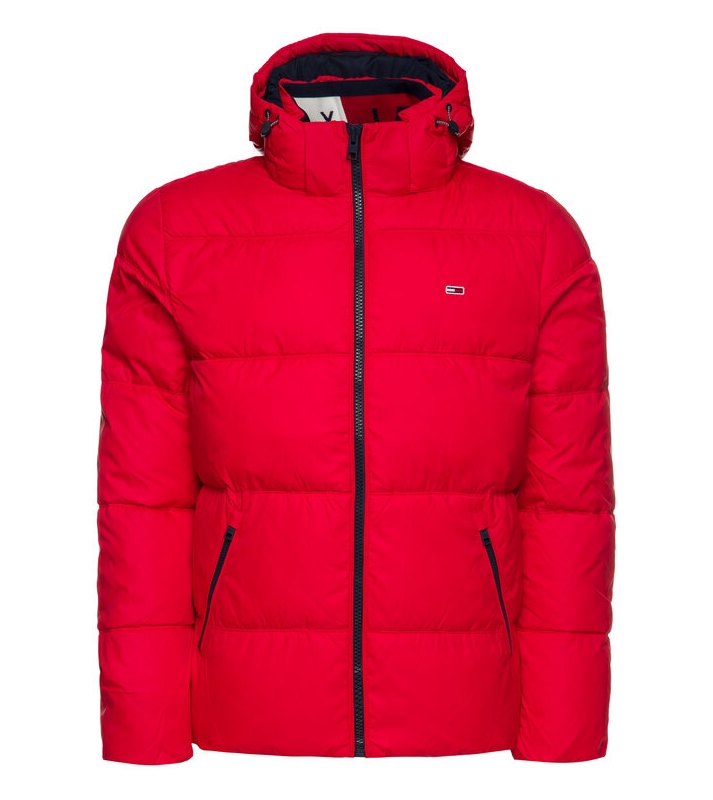 Tommy Hilfiger  Doudoune TJM Essential Hood Puffa rouge