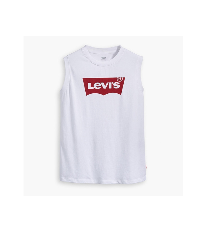 Levi's  Tshirt sans manches blanc
