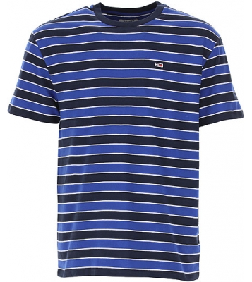 Tommy Hilfiger  Tshirt à rayures bleu et noir