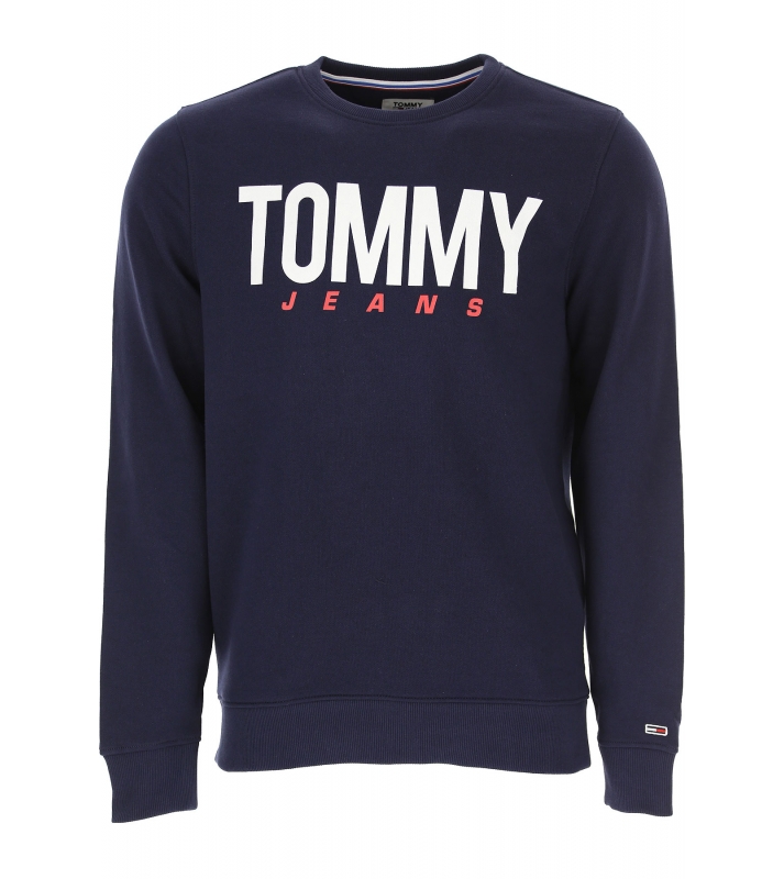 Tommy Hilfiger  Pull TJM Essential Logo poitrine marine