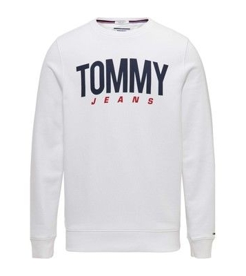 Tommy Hilfiger  Pull TJM Essential Logo poitrine blanc