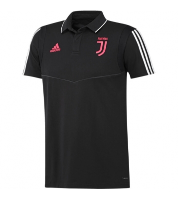 Adidas  Polo Juventus noir logo rose