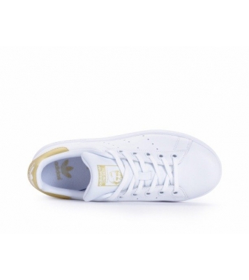 Adidas  Basket Stan Smith blanche et or