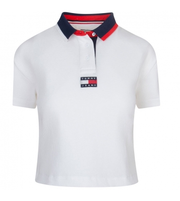 Tommy Hilfiger  Polo TJW Badge blanche