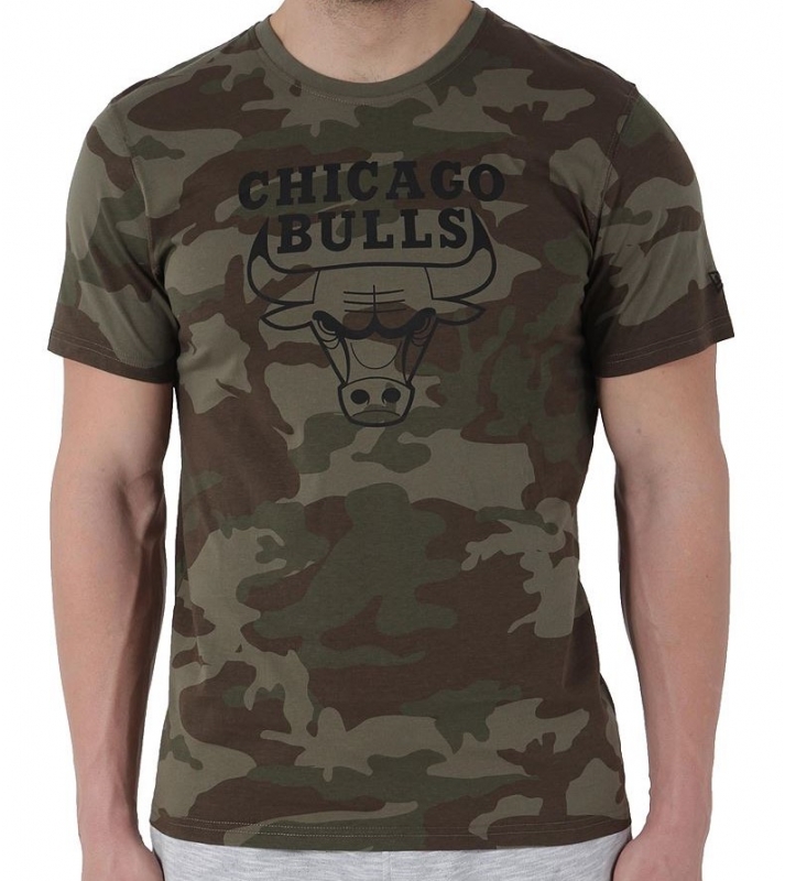 New era  Tshirt Chicago Bull camouflage