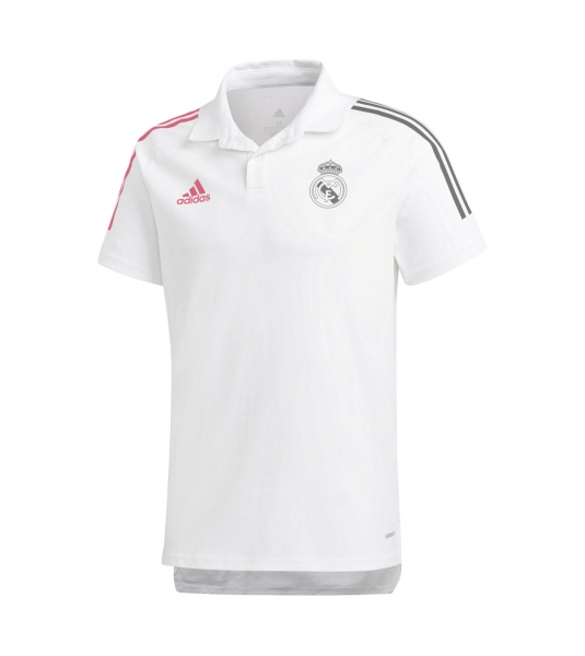 Adidas  Polo Real Madrid Blanc Saison 2020/2021