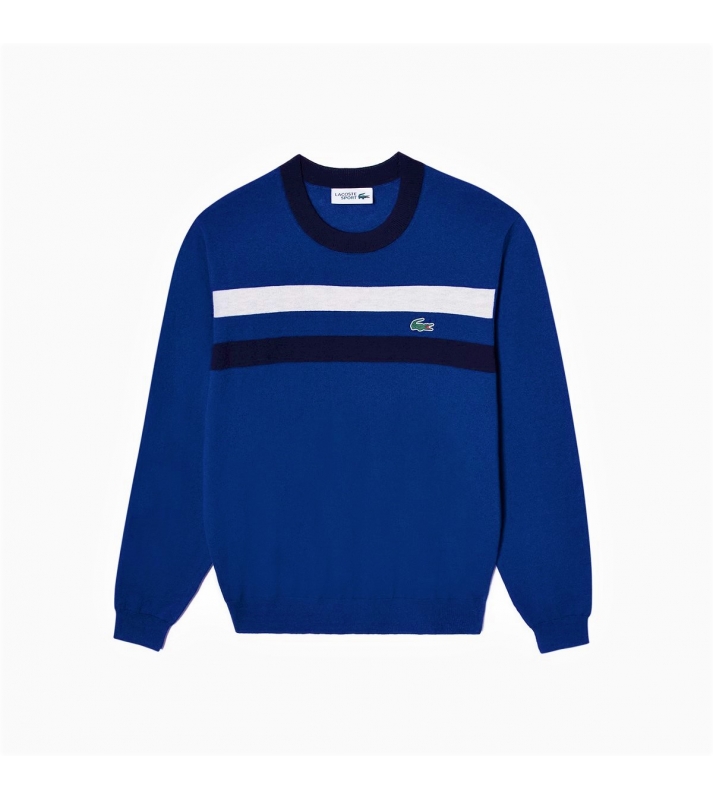 Lacoste  Pull bleu