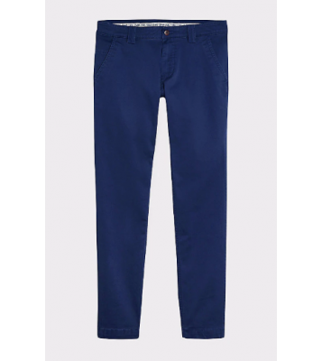 Tommy Hilfiger  Pantalon Chino Scanton bleu Longueur 34