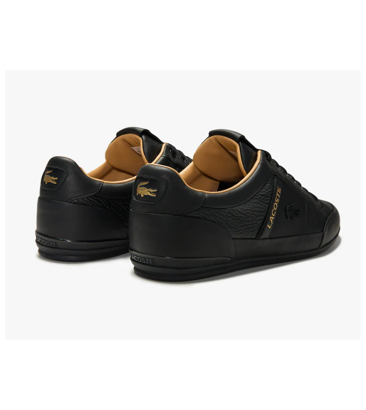 Lacoste  Chaussures Chaymon en cuir noir
