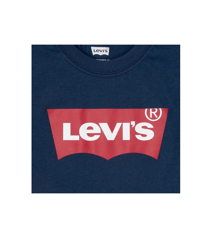 Levi's  Tshirt manches courte marine logo rouge