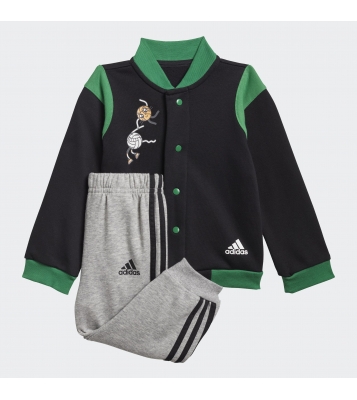 Adidas  Ensemble du survêtement vert et noir bébé