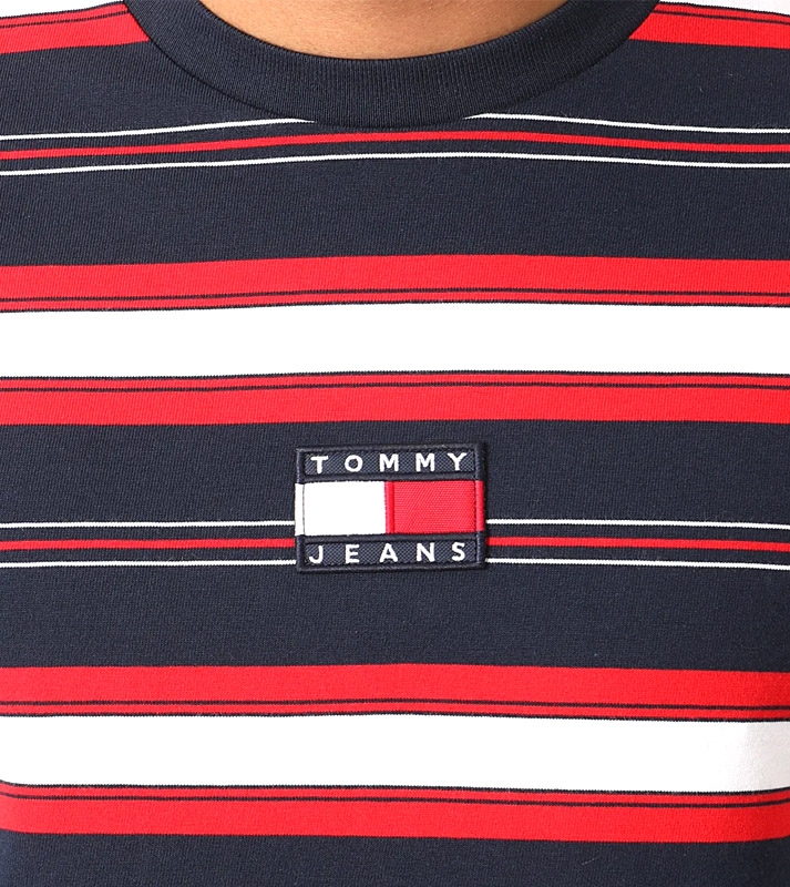 Tommy Hilfiger  Tshirt rayé TJM Logo