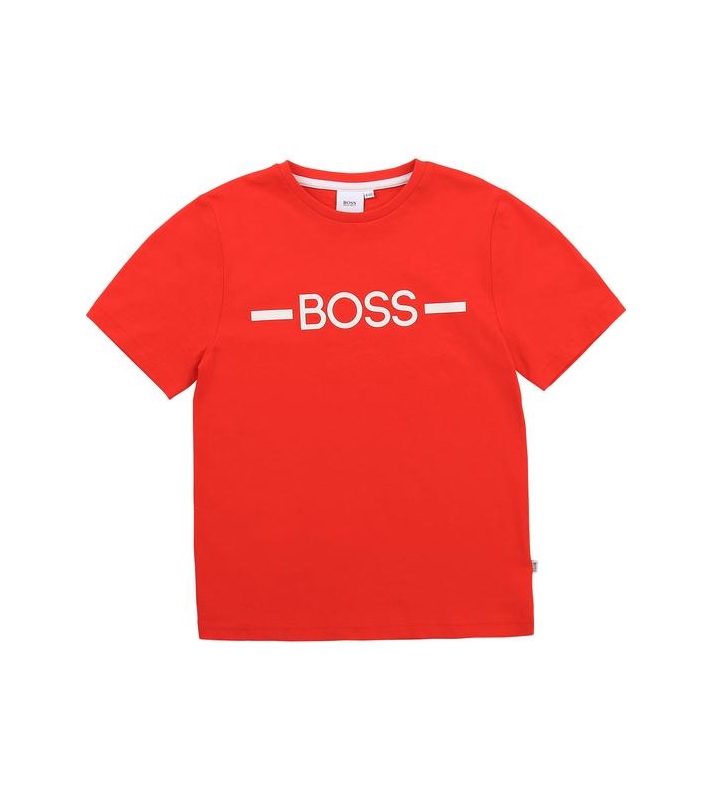 BOSS  Tshirt manches courtes rouge