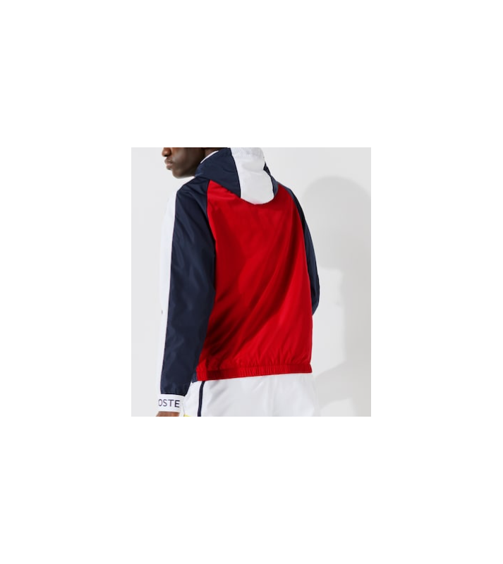 Lacoste  Coupe-vent léger color-block marine