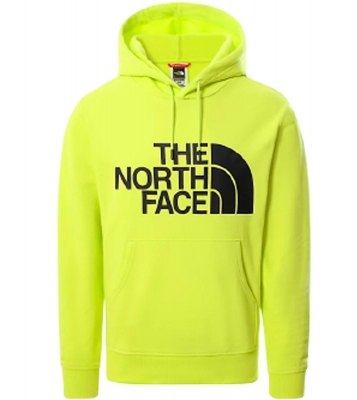 The North face  Sweat à capuche vert logo central noir